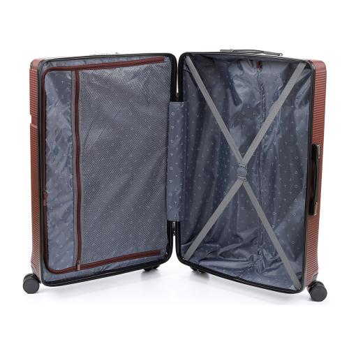 Чемодан TORBER ОНЕГА, бордовый, ABS-пластик, 69,5 х 46 х 26 см; - купить необычные сувениры в Воронеже