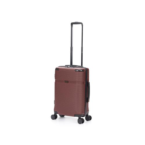 Чемодан TORBER ОНЕГА, бордовый, ABS-пластик, 59,5 х 39,5 х 24 см, 46 л