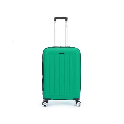 Чемодан TORBER В Отпуск, ярко-бирюзовый, полипропилен, 65,5 х 43,5 х 26 см; - купить необычные подарки в Воронеже