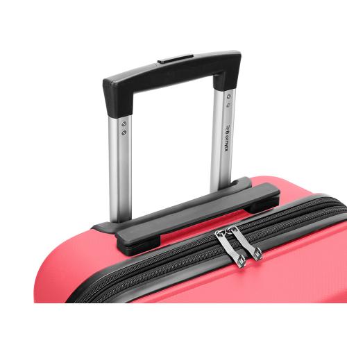 Чемодан TORBER В Отпуск, ярко-розовый, полипропилен, 55 х 36 х 21,5 см; - купить подарки с логотипом в Воронеже