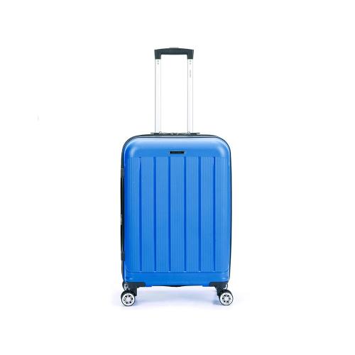 Чемодан TORBER В Отпуск, ярко-синий, полипропилен, 65,5 х 43,5 х 26 см; - купить необычные подарки в Воронеже