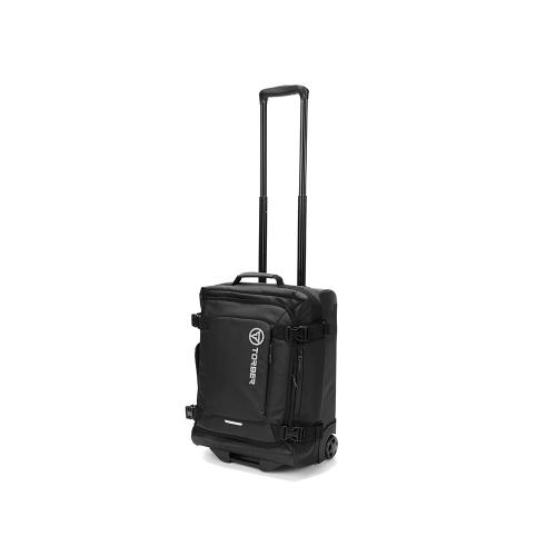 Сумка на колесах TORBER РИТМ, черный, полиэстер 900D с PU покрытием, 47 х 34 х 21,5 см, 32 л
