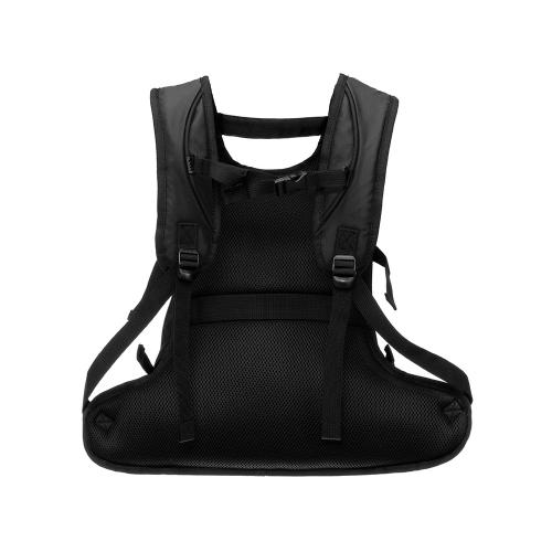 Рюкзак TORBER РИТМ, черный, полиэстер 900D с PU покрытием; - купить именные сувениры в Воронеже