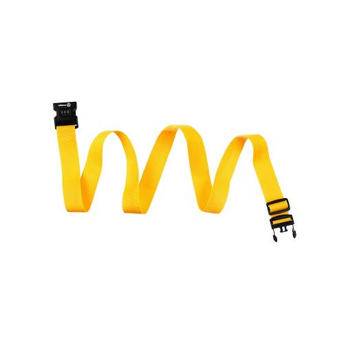 Ремень для чемодана Torber, желтый; - купить именные сувениры в Воронеже