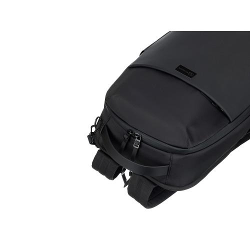 Рюкзак TORBER НОВА с отделением для ноутбука 14.1, чёрный, нейлон/полиэстер; - купить подарки с логотипом в Воронеже