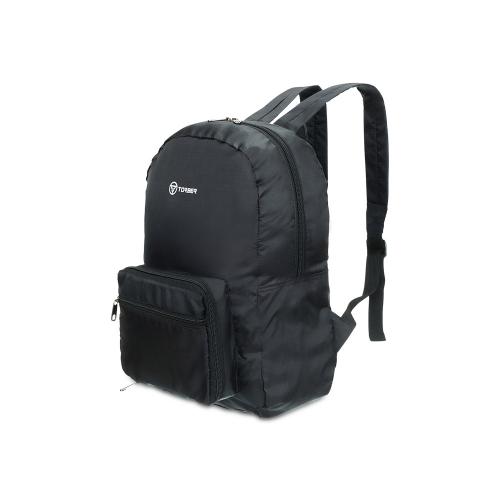 Рюкзак складной TORBER, черный, полиэстер; - купить необычные подарки в Воронеже