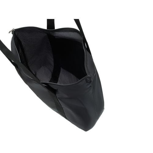 Сумка складная TORBER, черный, полиэстер; - купить подарки с логотипом в Воронеже