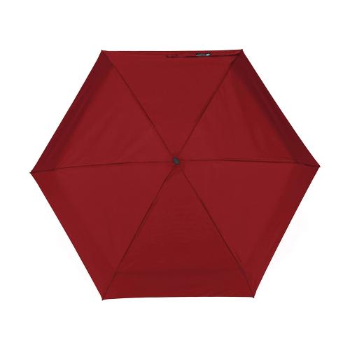 Зонт складной женский TORBER, механика, 5 сложений, красный, каркас алюминий, эпонж, пластиковая ручка; - купить необычные подарки в Воронеже