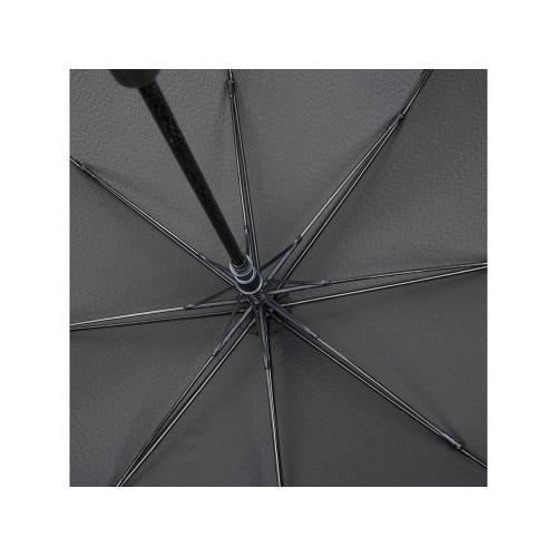 Зонт трость мужской TORBER, полуавтомат, черный, каркас файбергласс, эпонж, пластиковая ручка; - купить именные сувениры в Воронеже