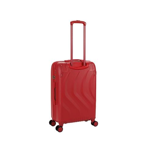 Чемодан TORBER В Отпуск, красный, ABS-пластик, 45 х 27 х 68 см, 63 л, 3; - купить необычные подарки в Воронеже