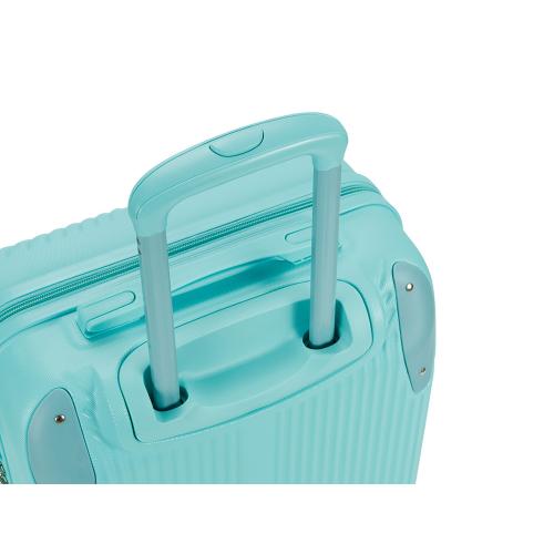Чемодан TORBER В Отпуск, бирюзовый, ABS-пластик, 41 х 25 х 61 см, 48 л, 2; - купить именные сувениры в Воронеже