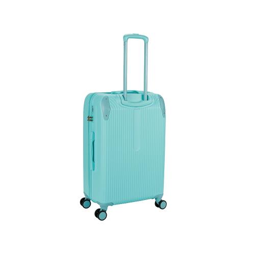 Чемодан TORBER В Отпуск, бирюзовый, ABS-пластик, 48 х 29,5 х 72 см, 80 л, 3; - купить необычные подарки в Воронеже