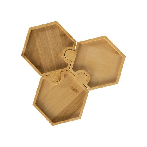 Набор костеров-менажниц в форме пазла Sota; - купить необычные сувениры в Воронеже