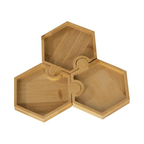 Набор костеров-менажниц в форме пазла Sota; - купить необычные подарки в Воронеже