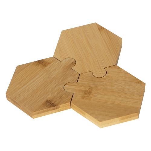 Набор костеров-менажниц в форме пазла Sota; - купить подарки с логотипом в Воронеже