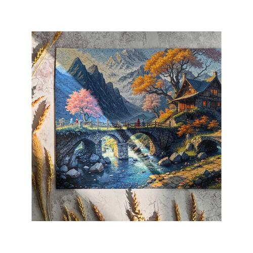 Деревянный пазл Wonderhouse; - купить необычные сувениры в Воронеже