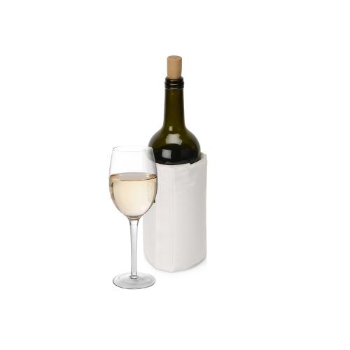 WINE COOLER SATIN WHITE/Охладитель-чехол для бутылки вина или шампанского; - купить необычные подарки в Воронеже