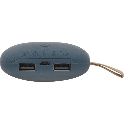 Внешний аккумулятор в форме камня Stone, 7800 mAh; - купить подарки с логотипом в Воронеже