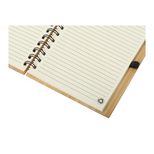 Блокнот Bamboo tree с ручкой; - купить именные сувениры в Воронеже