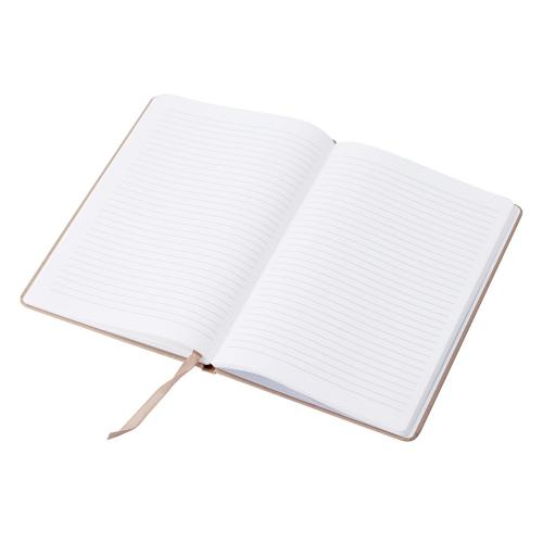 Блокнот из крафта и каменной бумаги А5 Fleekstone, твердая обложка; - купить именные сувениры в Воронеже