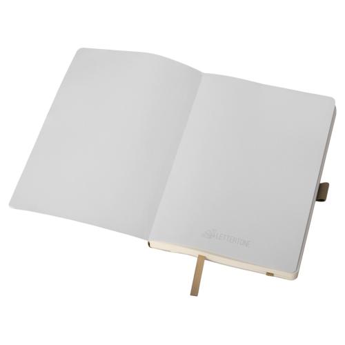 Блокнот из моющегося крафта и каменной бумаги А5 Fleekstone, гибкая обложка; - купить именные сувениры в Воронеже