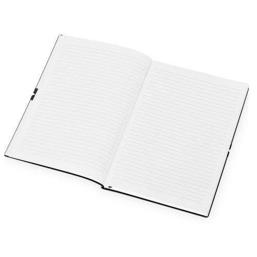 Блокнот Horizon с горизонтальной резинкой, гибкая обложка, 80 листов; - купить именные сувениры в Воронеже