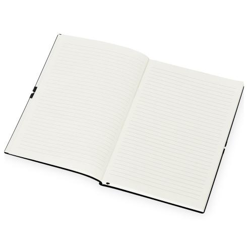 Блокнот Horizon с горизонтальной резинкой, гибкая обложка, 80 листов; - купить именные сувениры в Воронеже