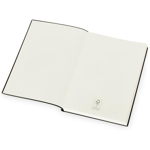 Бизнес блокнот Supreme с вставкой из софт-тача, гибкая обложка, 128 листов; - купить подарки с логотипом в Воронеже