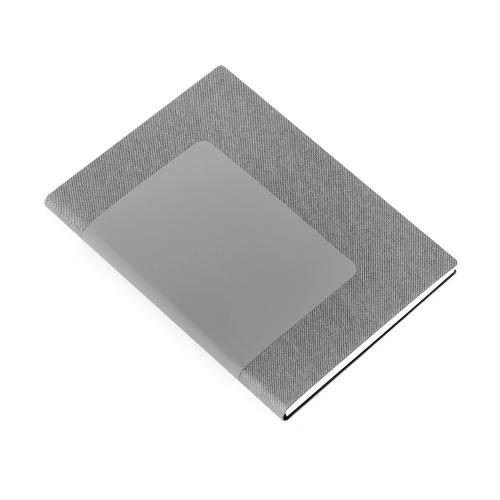 Бизнес блокнот Supreme с вставкой из софт-тача, гибкая обложка, 128 листов; - купить именные сувениры в Воронеже