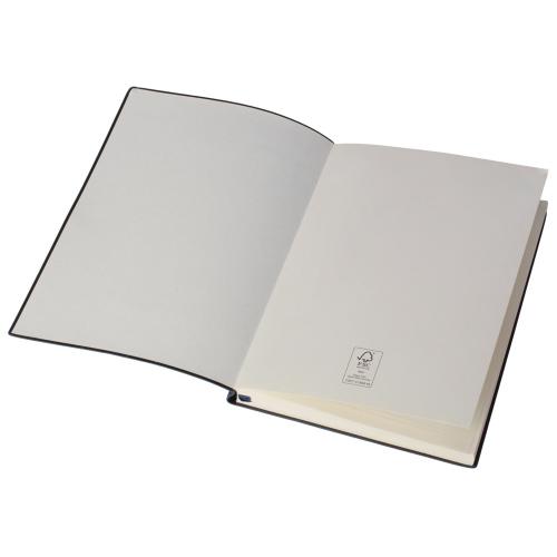 Бизнес блокнот Supreme с вставкой из софт-тача, гибкая обложка, 128 листов; - купить подарки с логотипом в Воронеже