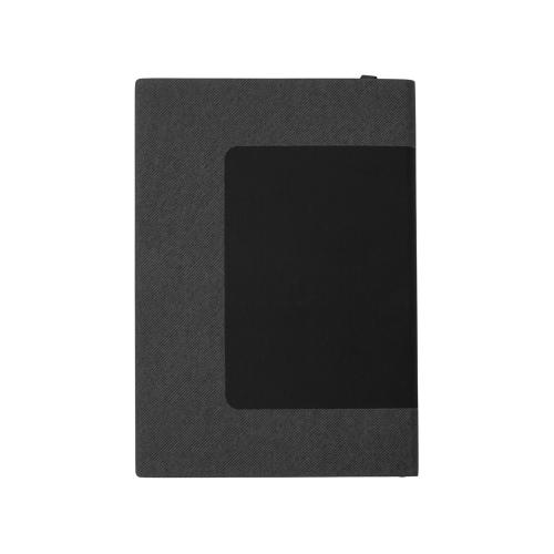 Бизнес блокнот Supreme с вставкой из софт-тача, гибкая обложка, 128 листов; - купить именные сувениры в Воронеже