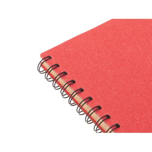 Блокнот на спирали в картонной обложке с переработанной бумагой Mania; - купить именные сувениры в Воронеже