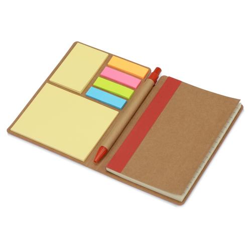 Блокнот А6 Write and stick с ручкой и набором стикеров; - купить необычные подарки в Воронеже