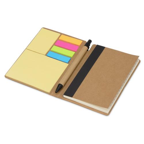 Блокнот А6 Write and stick с ручкой и набором стикеров; - купить необычные подарки в Воронеже