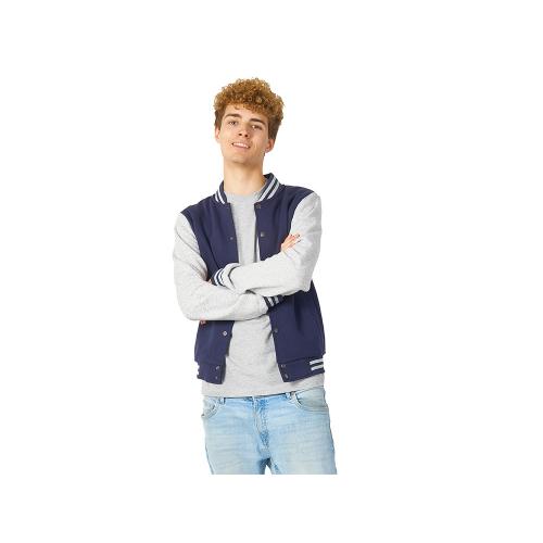 Бомбер Oxford, темно-синий/серый меланж; - купить необычные сувениры в Воронеже