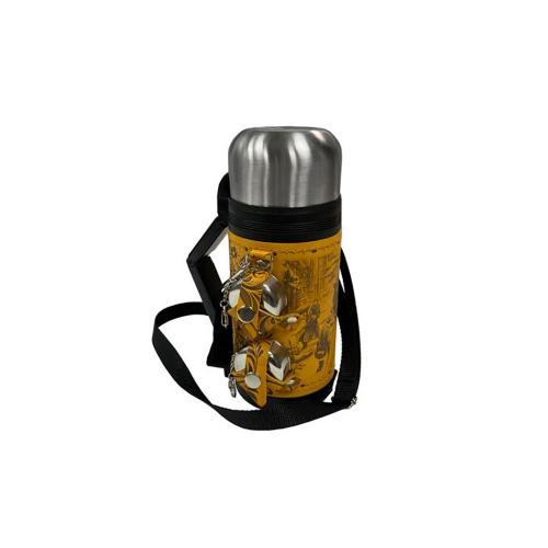 Термос в кожаном чехле, 1,2л; - купить необычные подарки в Воронеже