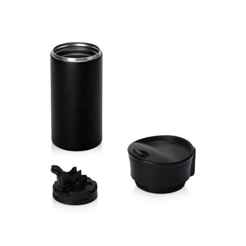 Вакуумная термокружка с кнопкой Upgrade, Waterline, тубус; - купить именные сувениры в Воронеже