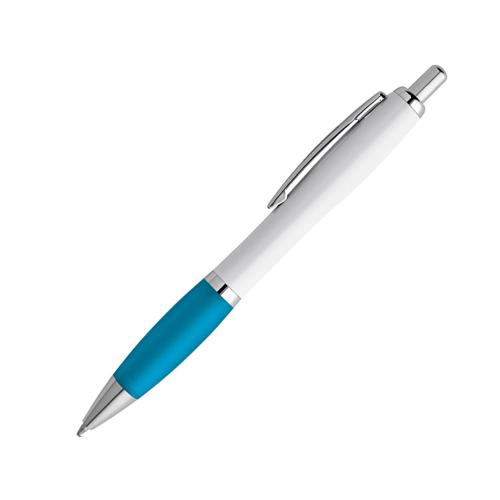 MOVE BK.  Шариковая ручка с зажимом из металла, Голубой