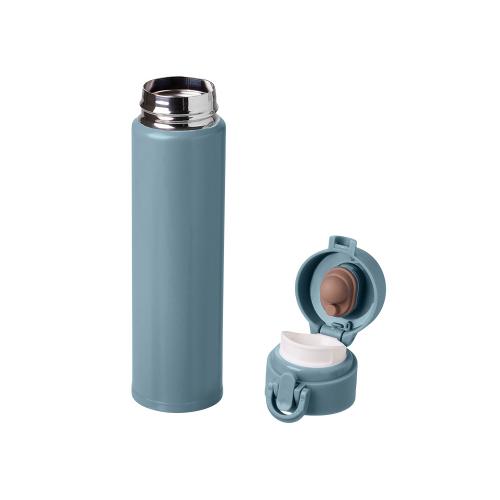 Вакуумная герметичная термокружка Inter, антрацит; - купить именные сувениры в Воронеже