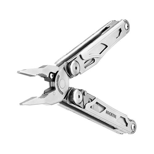Мультитул Rocktol 29 в 1 со сменными резцами и пилой, нержавеющая сталь; - купить необычные сувениры в Воронеже