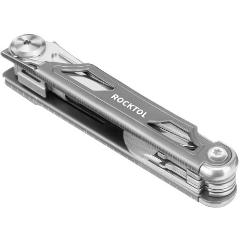 Нож-мультитул Rocktol 12 в 1 с титановыми ручками; - купить необычные сувениры в Воронеже