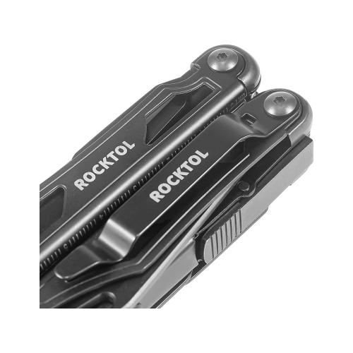 Нож-мультитул Rocktol 12 в 1, кожаный чехол; - купить подарки с логотипом в Воронеже