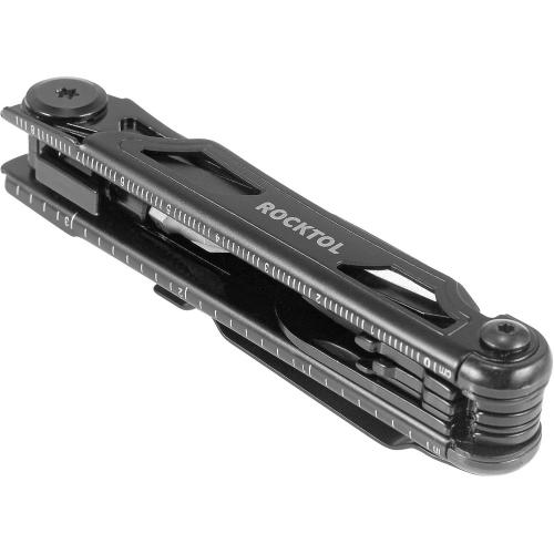 Нож-мультитул Rocktol 12 в 1, кожаный чехол; - купить именные сувениры в Воронеже