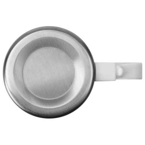 Стальная кружка Climber с пластиковой ручкой; - купить именные сувениры в Воронеже