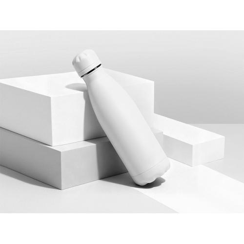 Вакуумная термобутылка Vacuum bottle C1, soft touch, 500 мл, белый