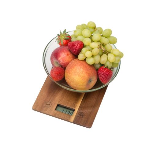 Кухонные весы из акации Home Chef; - купить необычные подарки в Воронеже