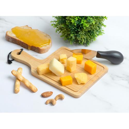 Набор для сыра из бамбуковой доски и ножа Bamboo collection Pecorino; - купить необычные сувениры в Воронеже