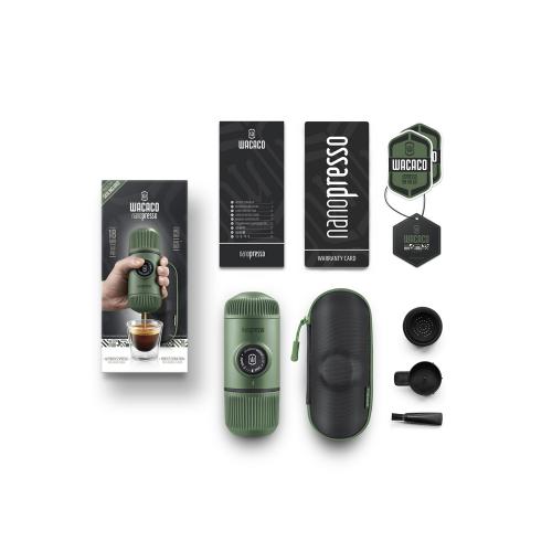 Ручная мини-кофемашина (WACACO Nanopresso) WCCMSGR ; - купить необычные сувениры в Воронеже