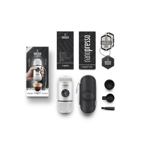 Ручная мини-кофемашина (WACACO Nanopresso) WCCCHWH ; - купить необычные подарки в Воронеже