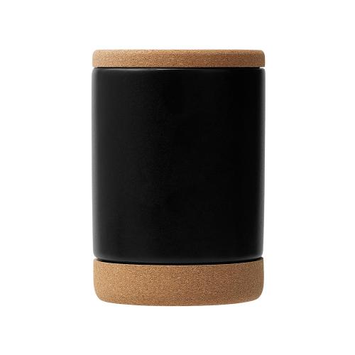 Кружка 450 мл с пробковым дном с крышкой Корк & Бон; - купить именные сувениры в Воронеже